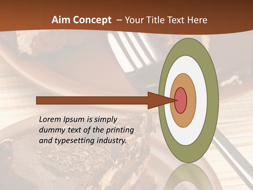 Holiday Fork Sweet PowerPoint Template