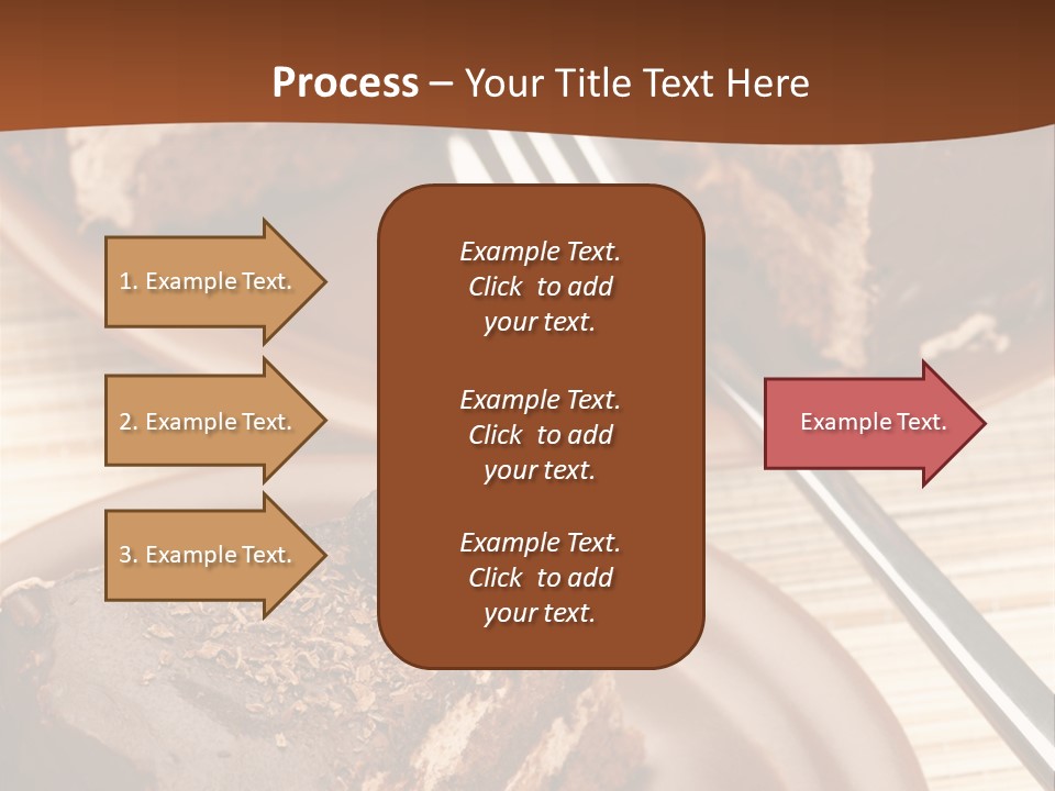 Holiday Fork Sweet PowerPoint Template