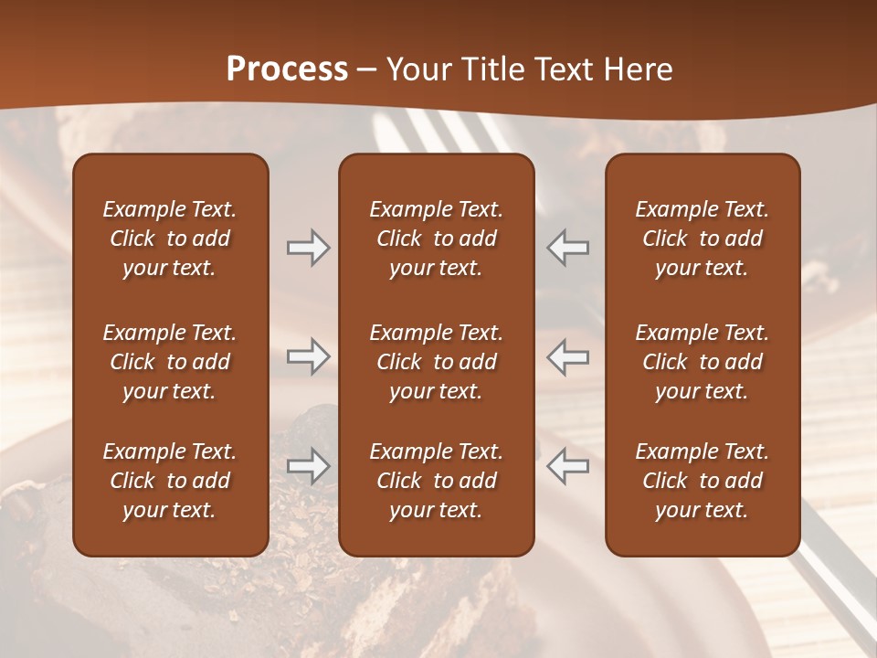 Holiday Fork Sweet PowerPoint Template