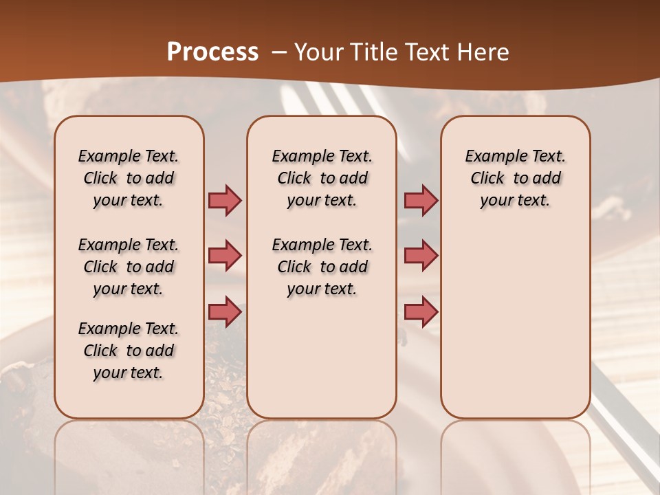 Holiday Fork Sweet PowerPoint Template