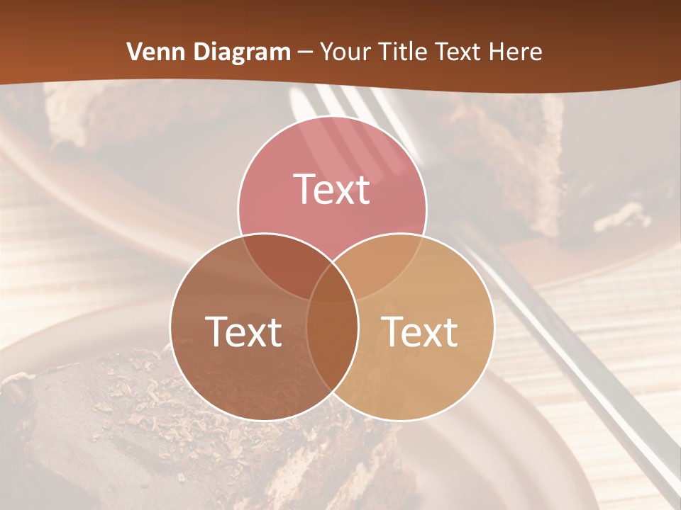 Holiday Fork Sweet PowerPoint Template