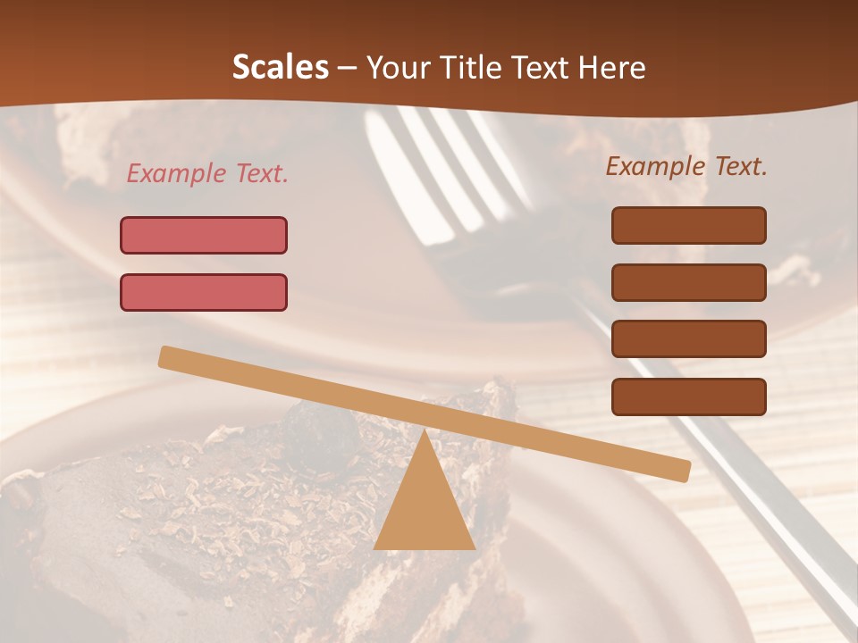 Holiday Fork Sweet PowerPoint Template
