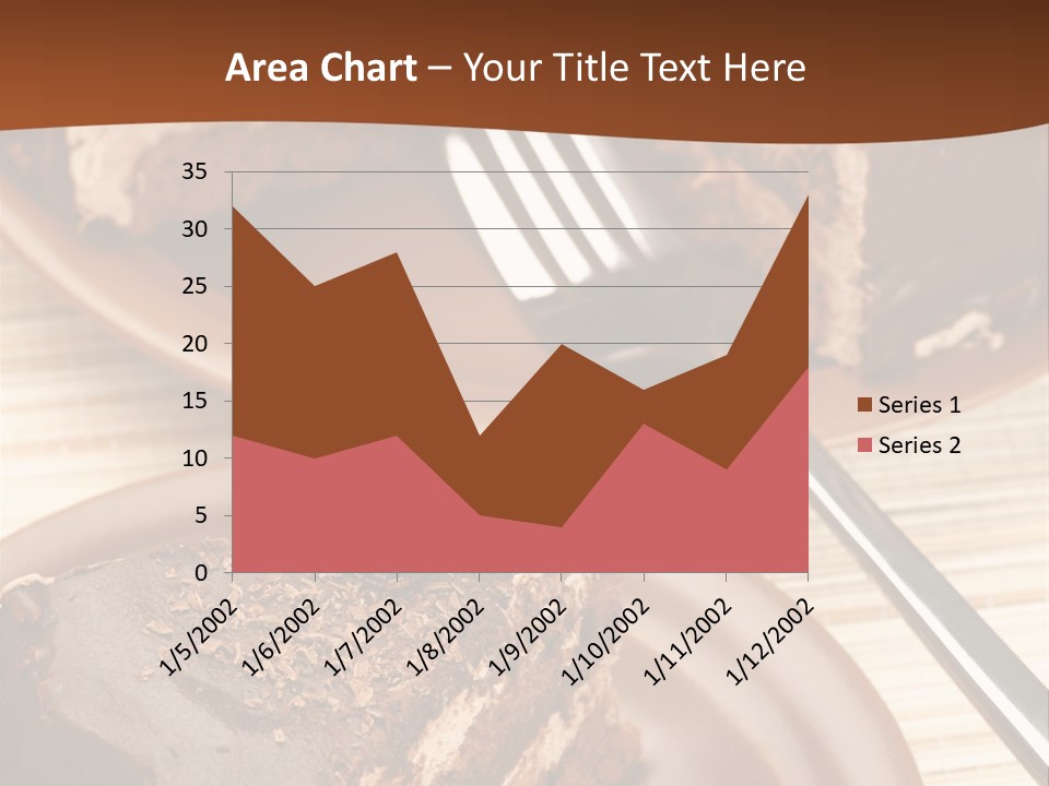 Holiday Fork Sweet PowerPoint Template