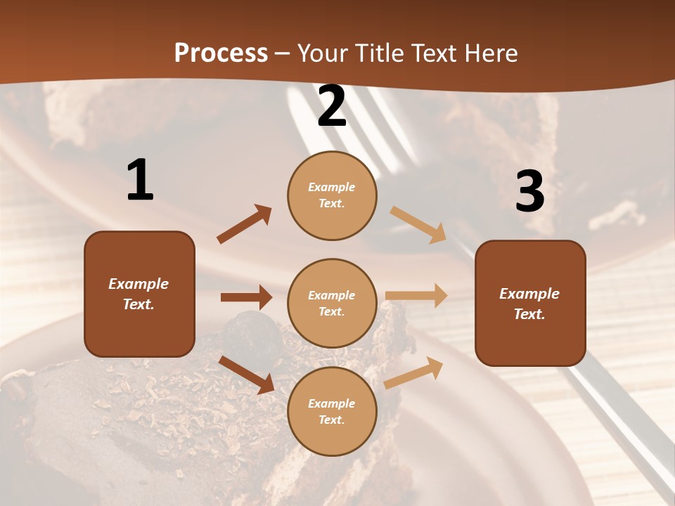 Holiday Fork Sweet PowerPoint Template