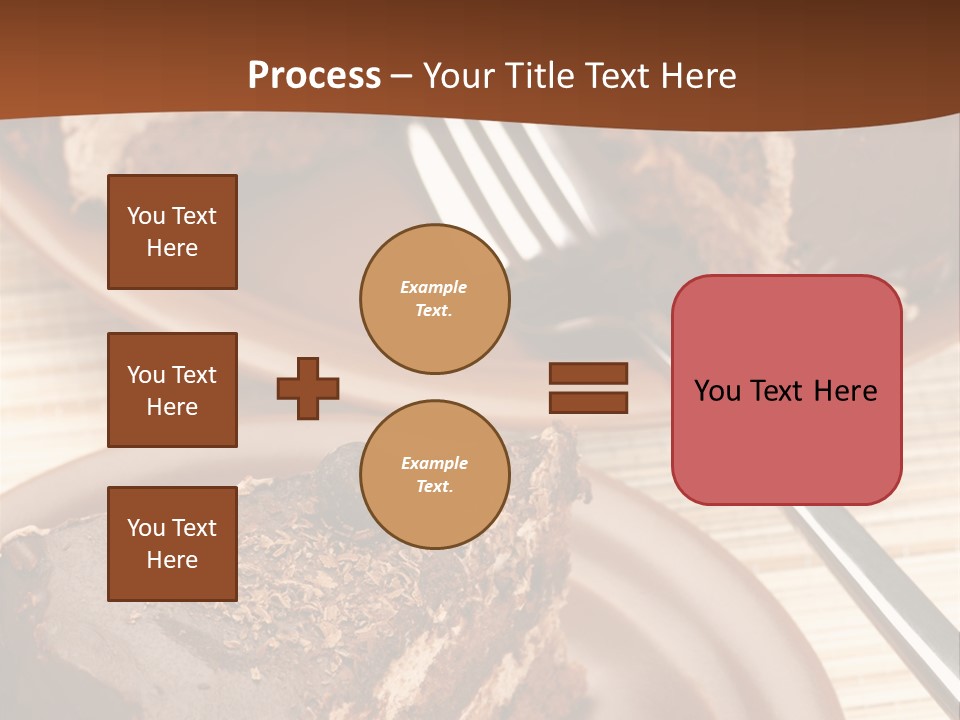 Holiday Fork Sweet PowerPoint Template