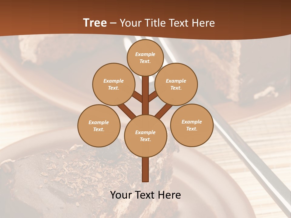 Holiday Fork Sweet PowerPoint Template