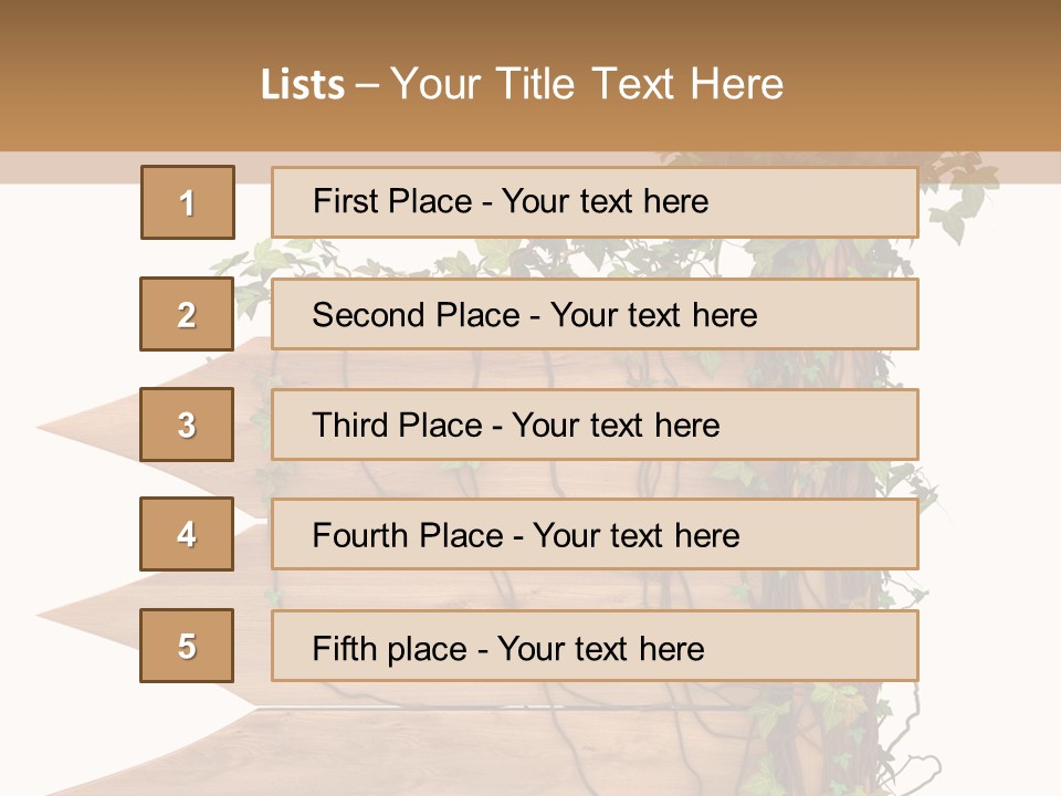 Warning Board Old PowerPoint Template
