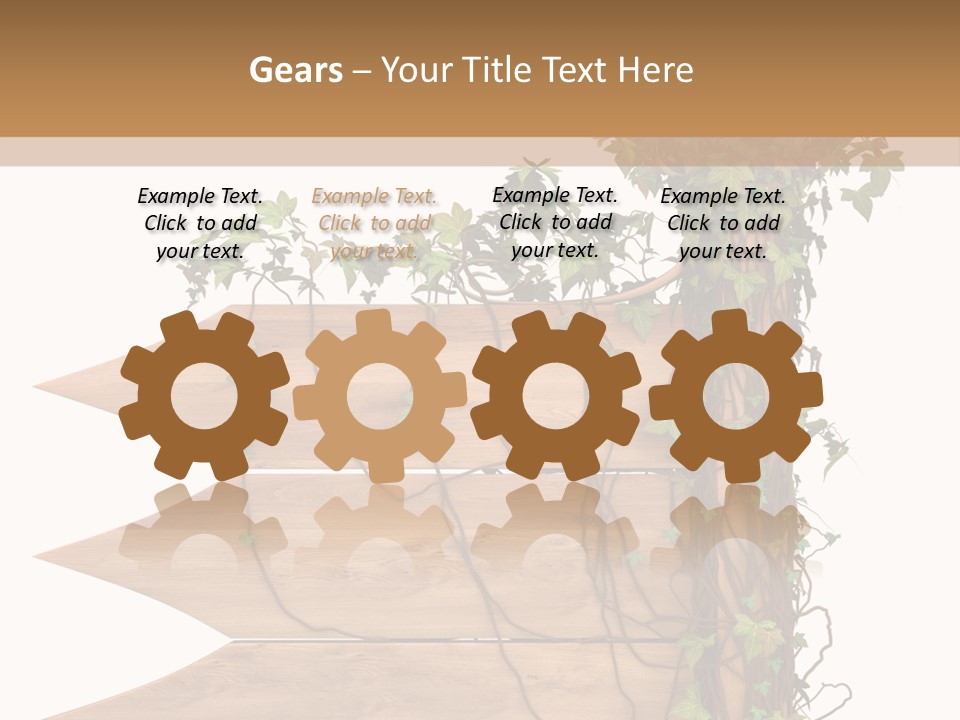 Warning Board Old PowerPoint Template