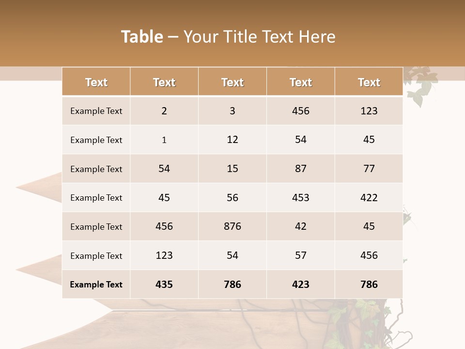 Warning Board Old PowerPoint Template