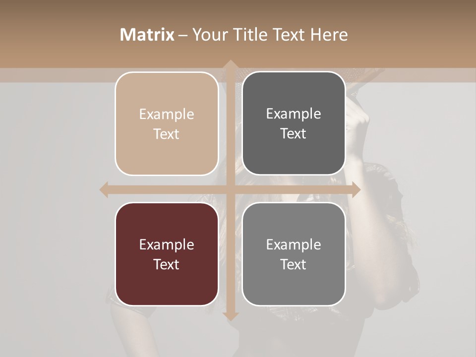 Smoke Beauty Summer PowerPoint Template