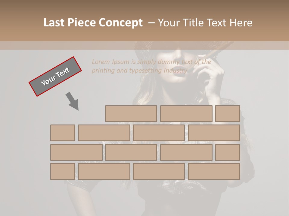 Smoke Beauty Summer PowerPoint Template