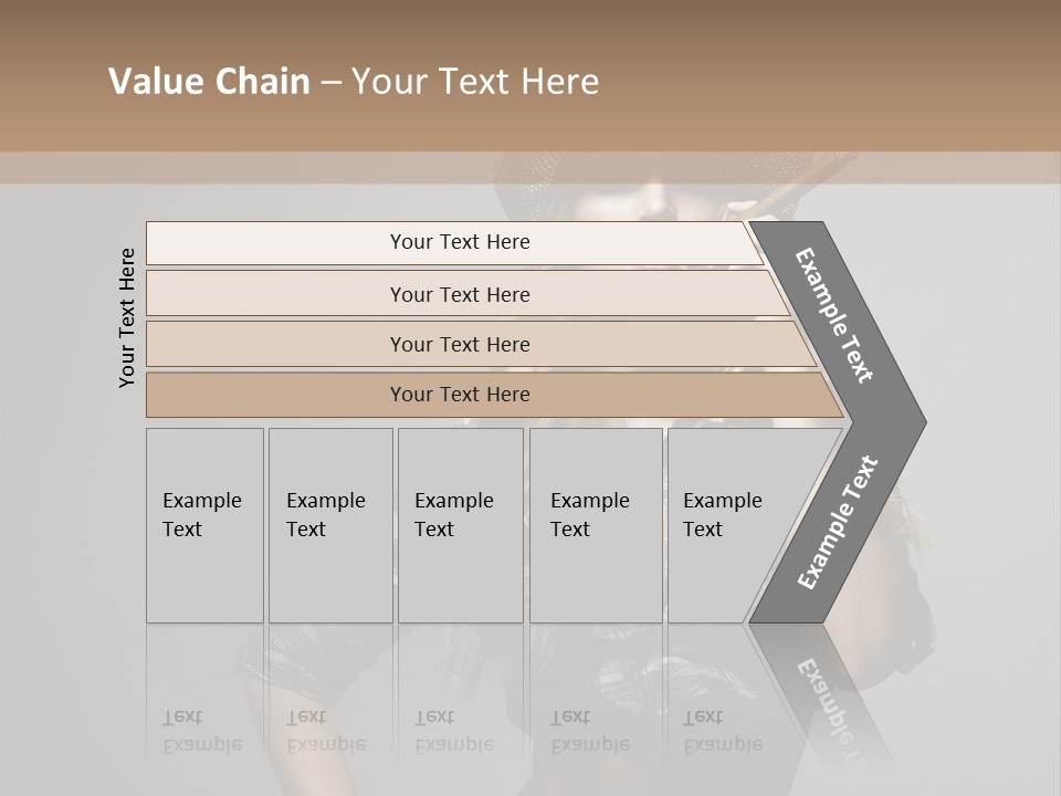 Smoke Beauty Summer PowerPoint Template
