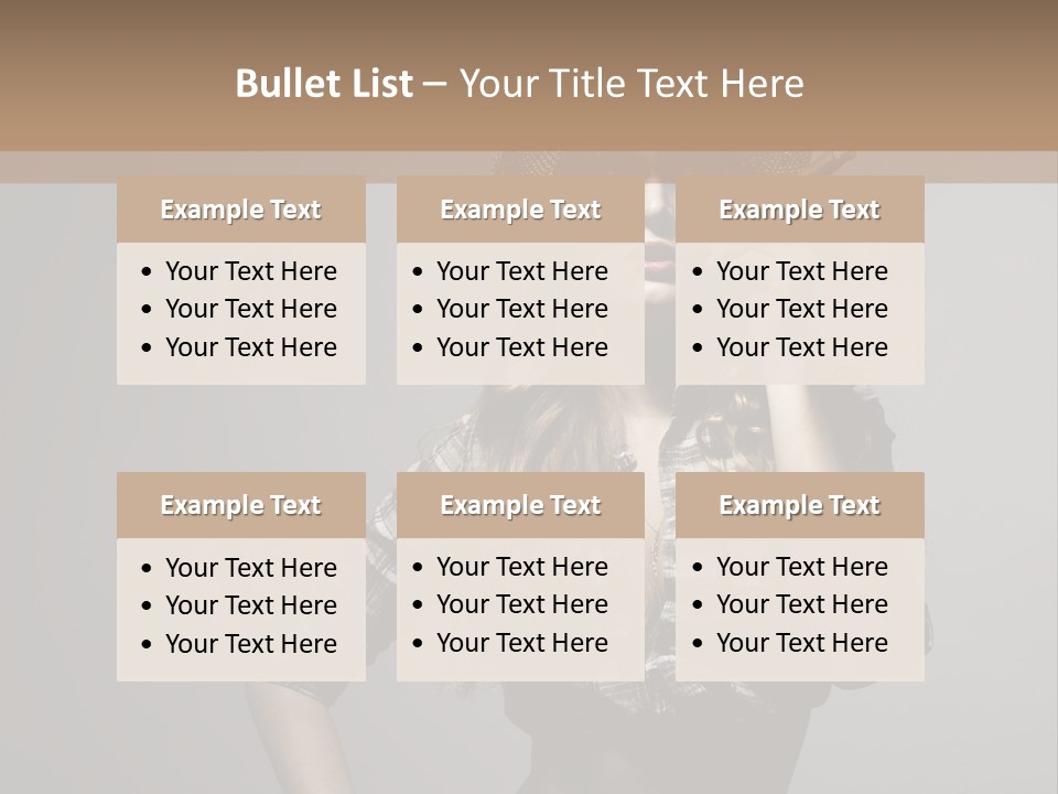 Smoke Beauty Summer PowerPoint Template