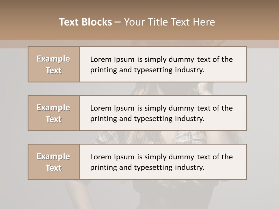 Smoke Beauty Summer PowerPoint Template