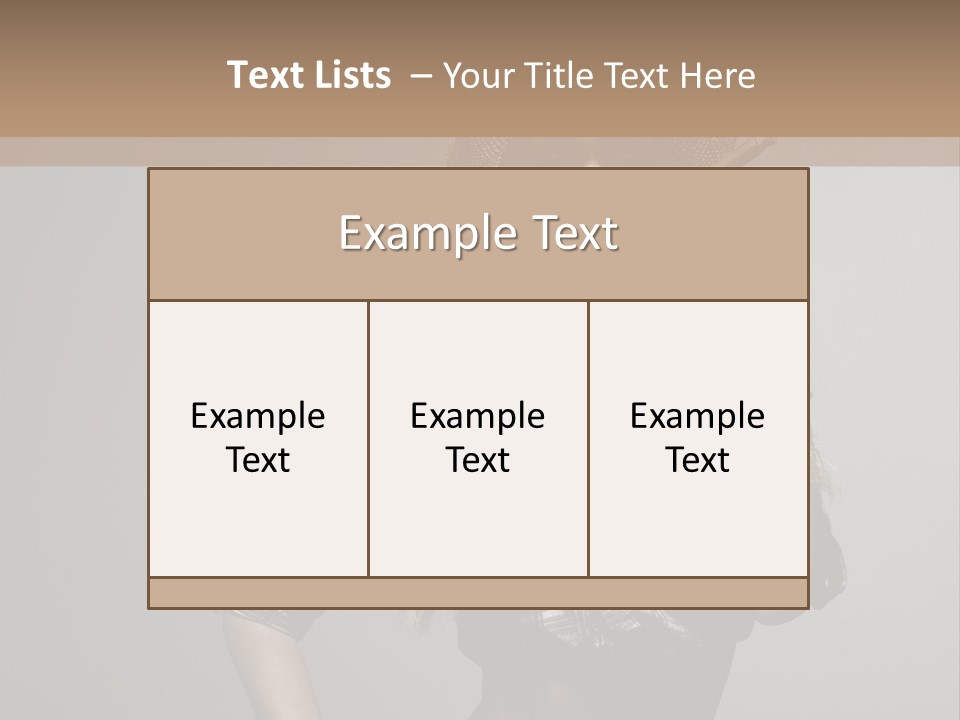 Smoke Beauty Summer PowerPoint Template
