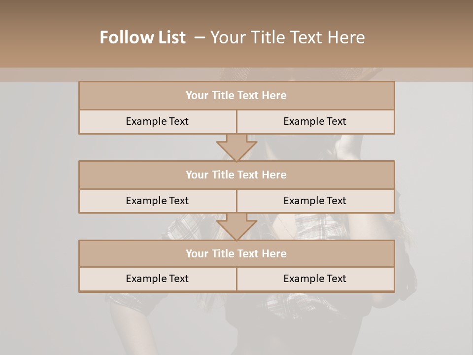 Smoke Beauty Summer PowerPoint Template