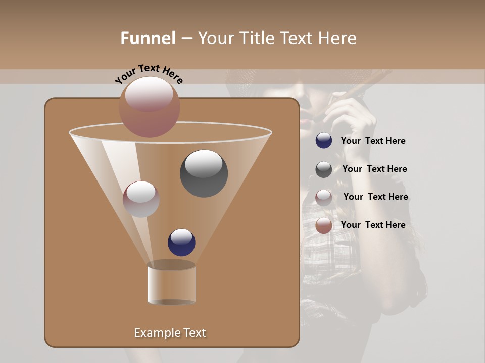 Smoke Beauty Summer PowerPoint Template