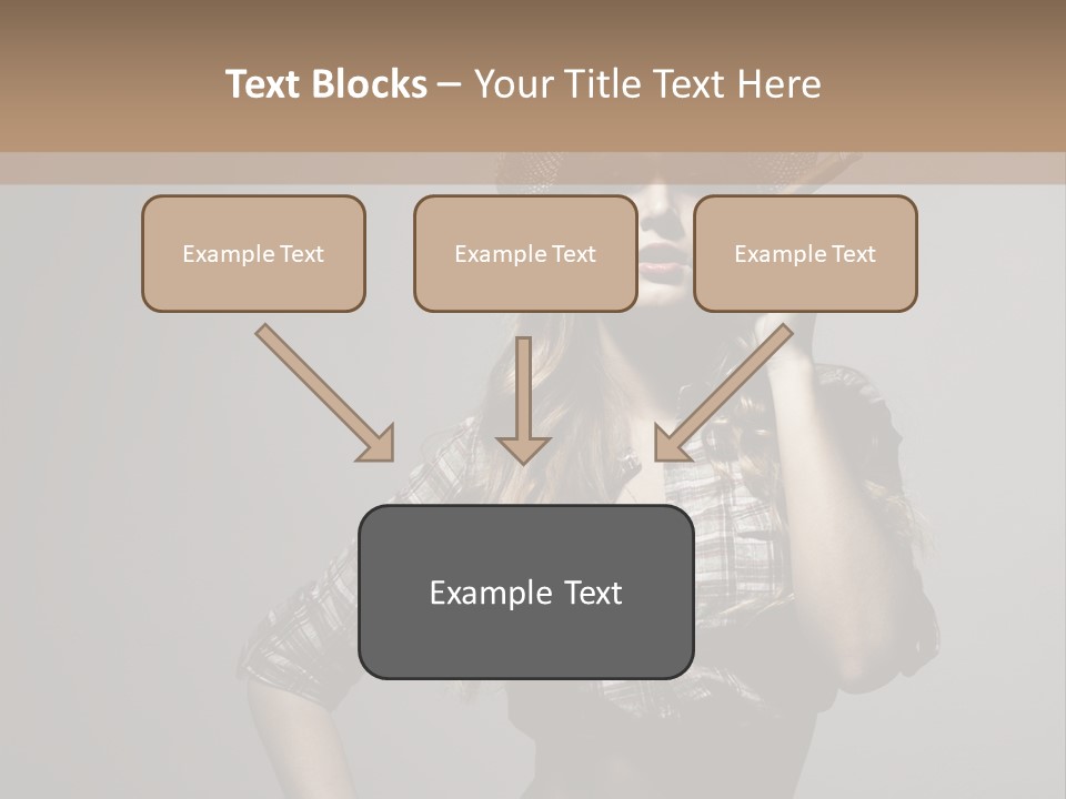 Smoke Beauty Summer PowerPoint Template