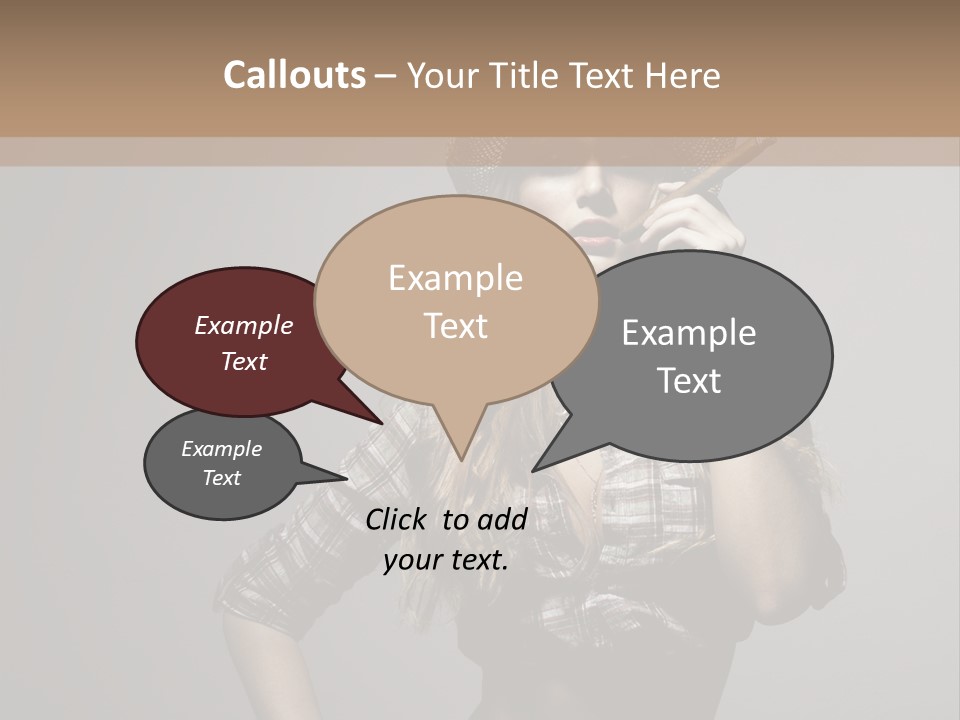 Smoke Beauty Summer PowerPoint Template