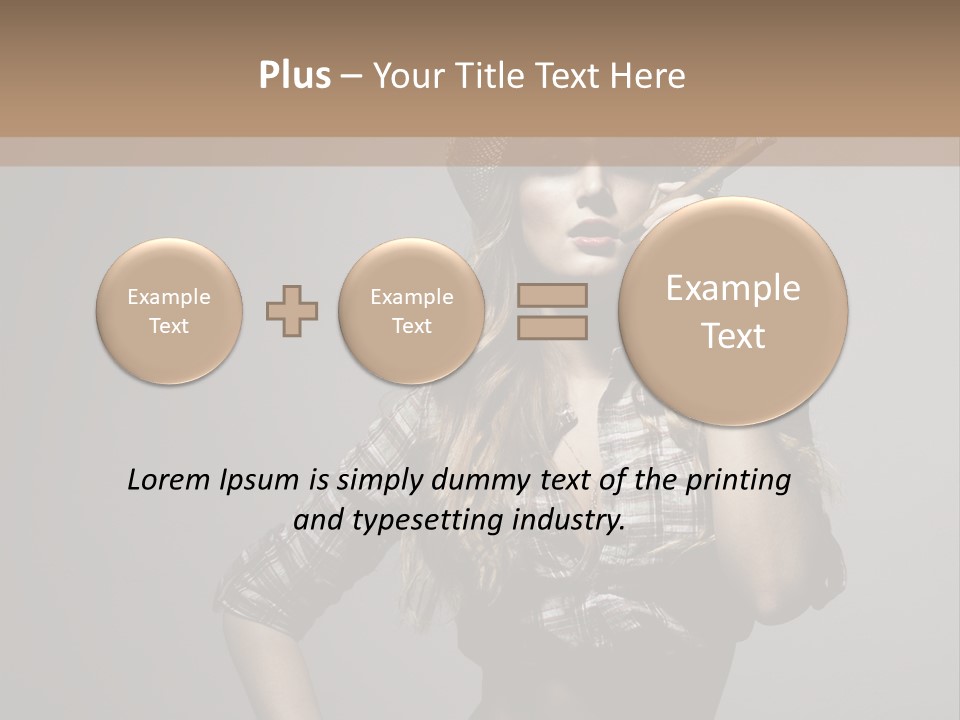 Smoke Beauty Summer PowerPoint Template