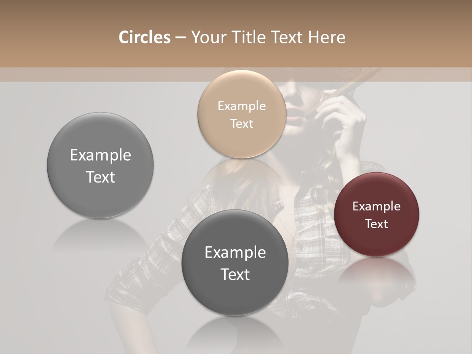 Smoke Beauty Summer PowerPoint Template