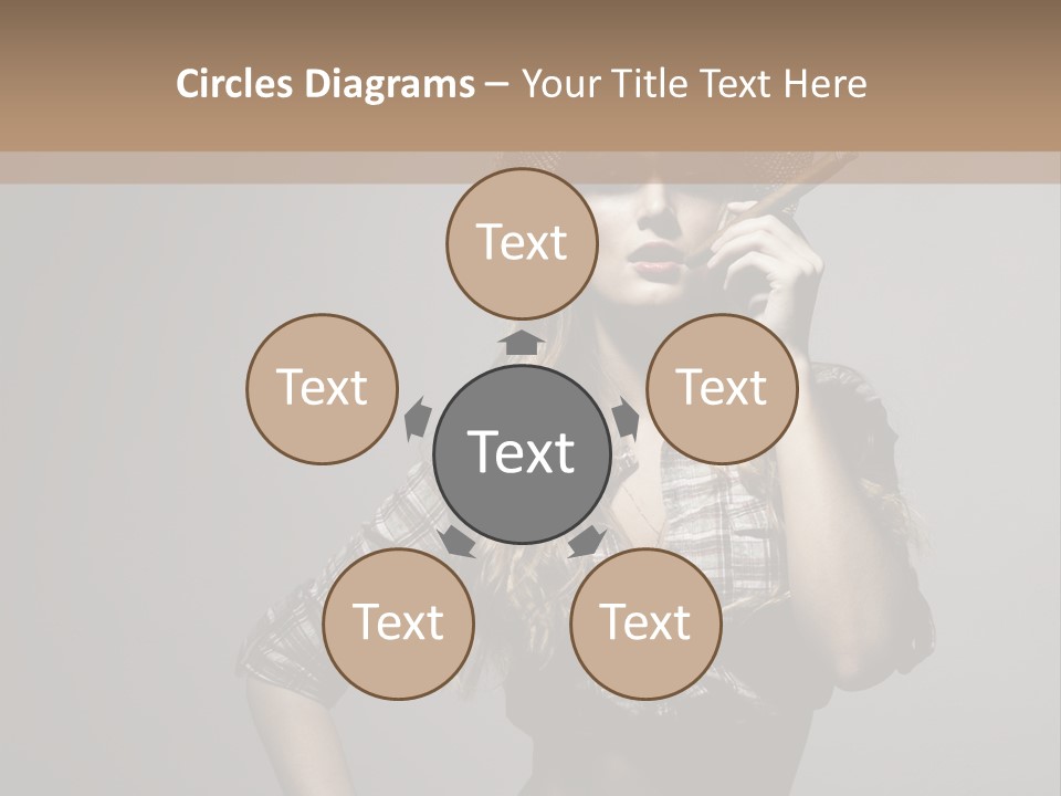 Smoke Beauty Summer PowerPoint Template