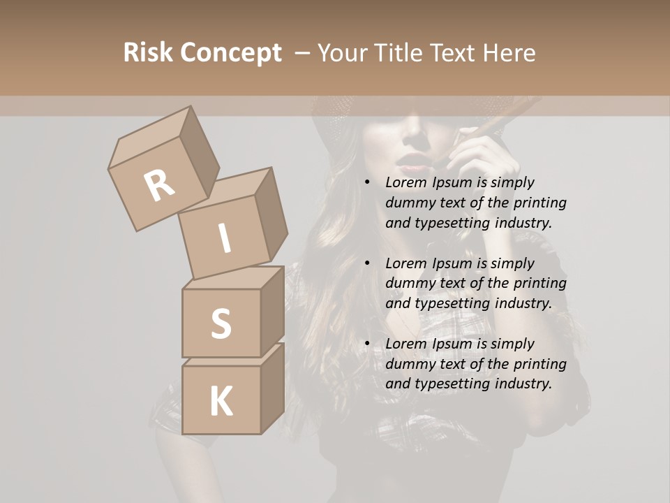 Smoke Beauty Summer PowerPoint Template