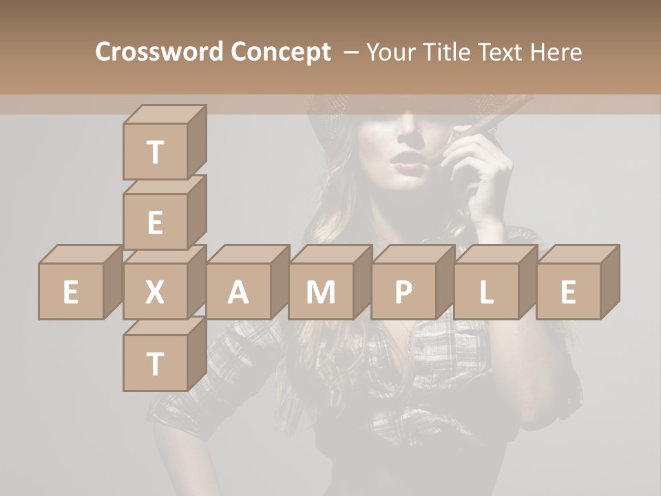 Smoke Beauty Summer PowerPoint Template