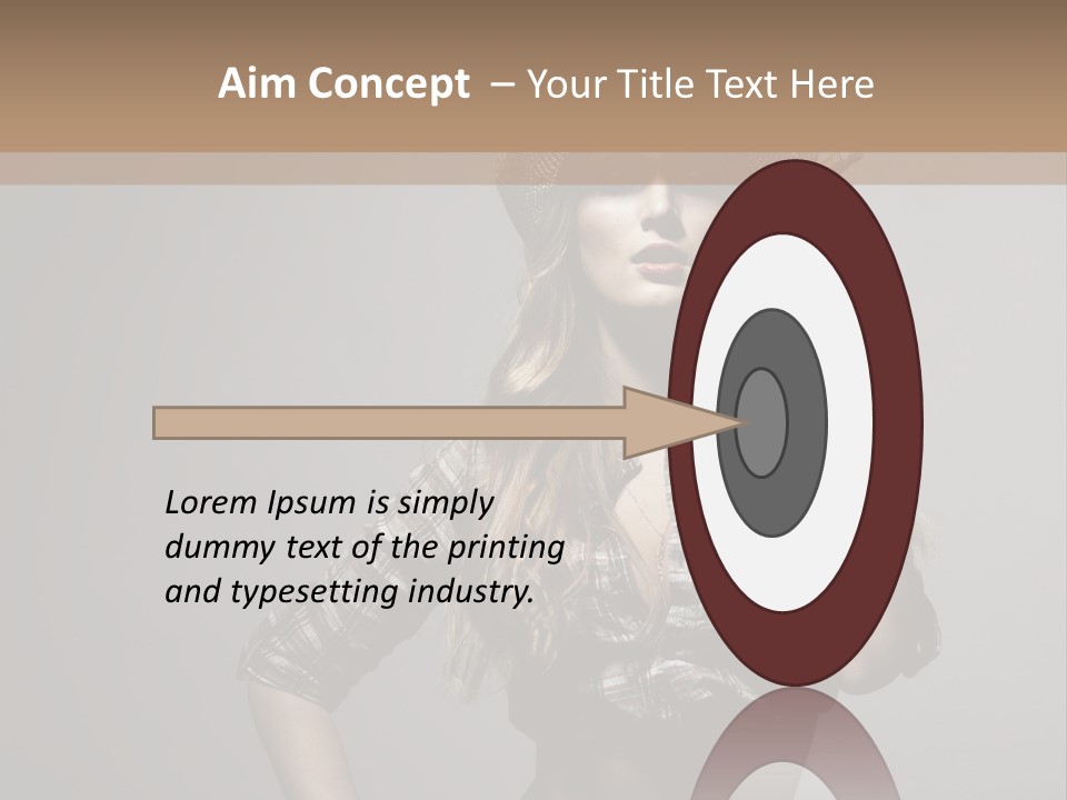 Smoke Beauty Summer PowerPoint Template