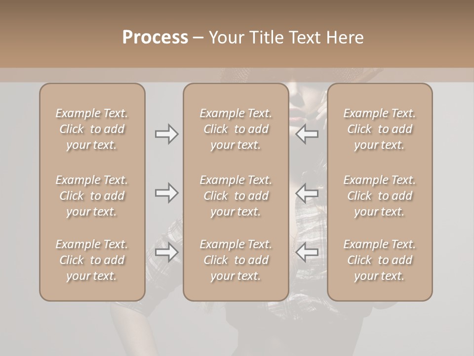 Smoke Beauty Summer PowerPoint Template