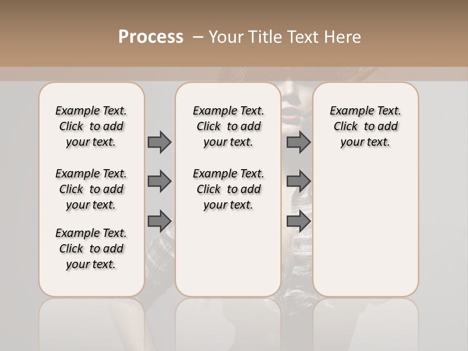 Smoke Beauty Summer PowerPoint Template