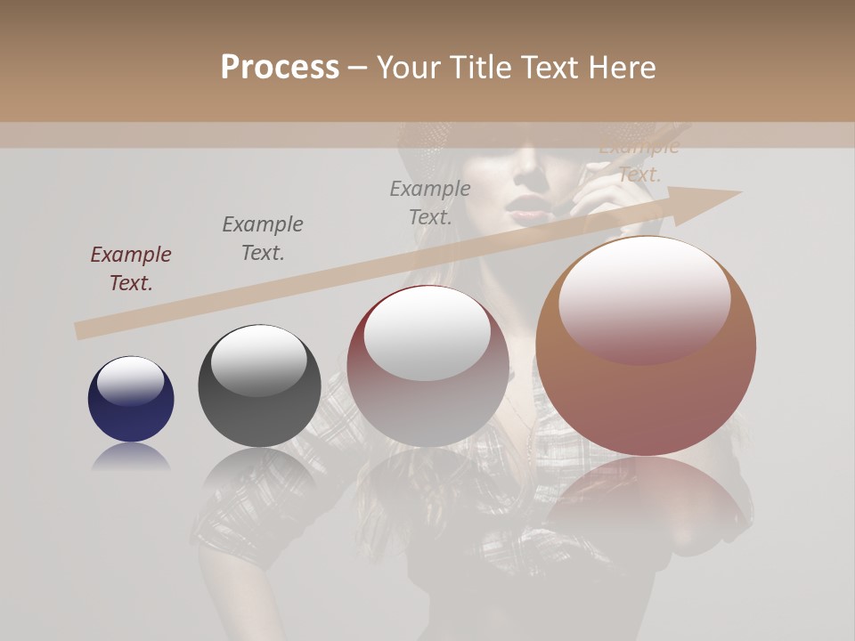 Smoke Beauty Summer PowerPoint Template