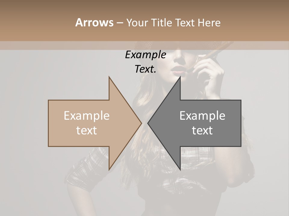 Smoke Beauty Summer PowerPoint Template