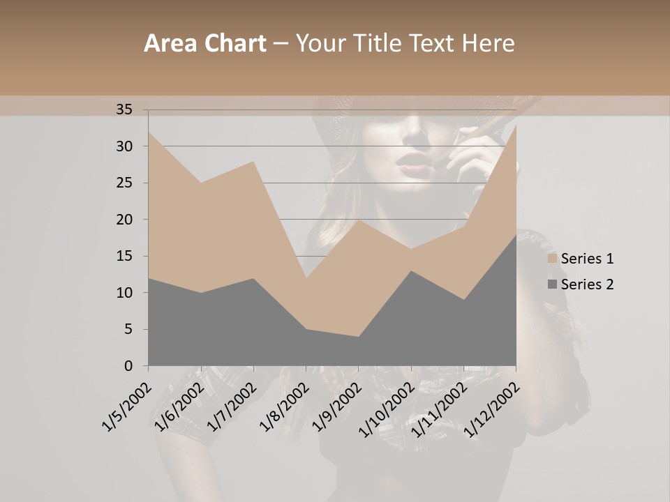 Smoke Beauty Summer PowerPoint Template