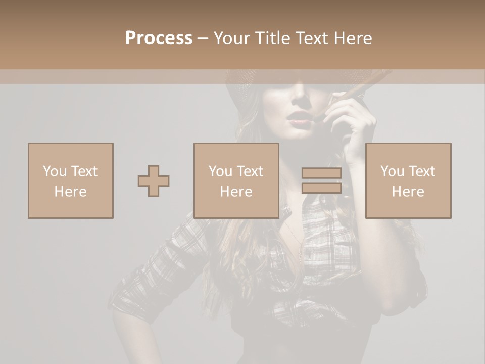 Smoke Beauty Summer PowerPoint Template