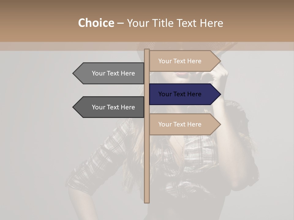 Smoke Beauty Summer PowerPoint Template