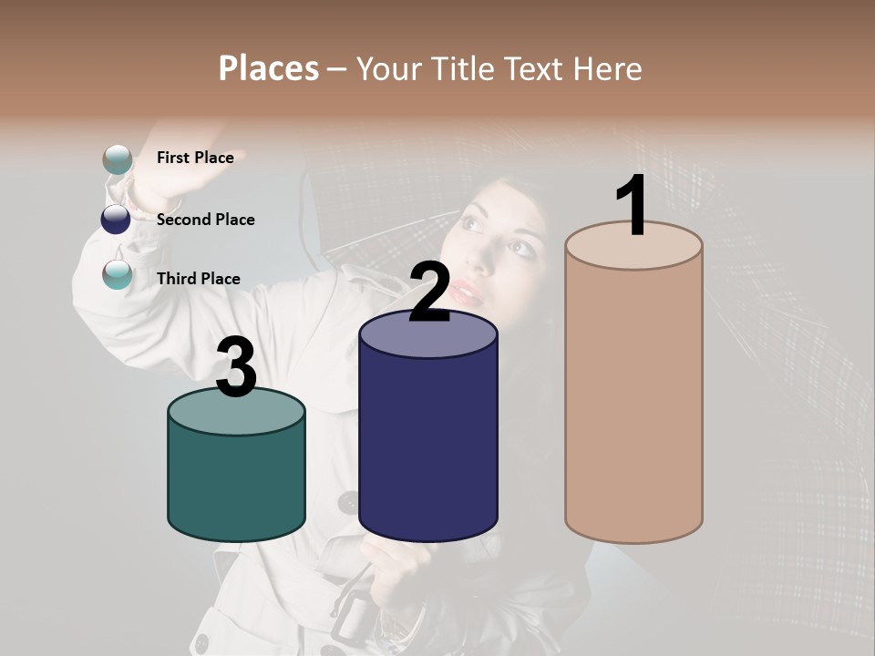 Desire Lady Pretty PowerPoint Template