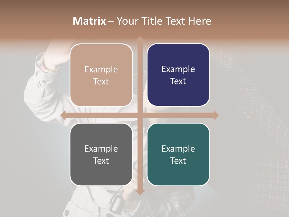 Desire Lady Pretty PowerPoint Template