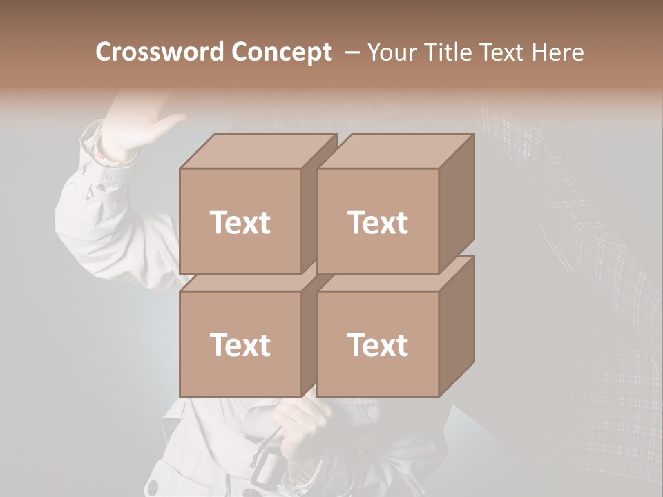 Desire Lady Pretty PowerPoint Template