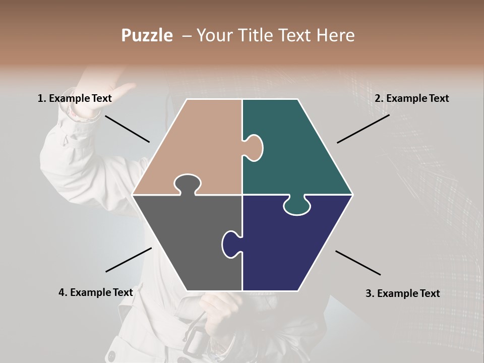 Desire Lady Pretty PowerPoint Template