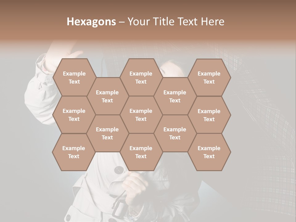 Desire Lady Pretty PowerPoint Template