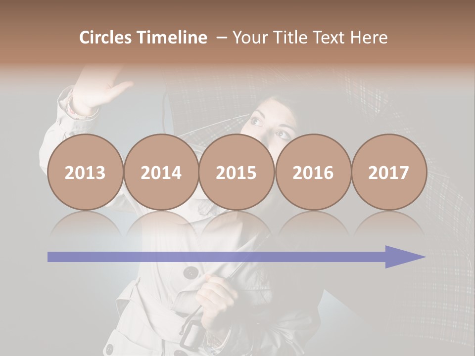 Desire Lady Pretty PowerPoint Template