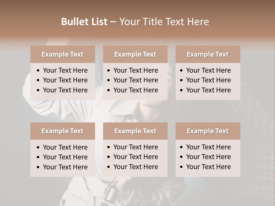 Desire Lady Pretty PowerPoint Template