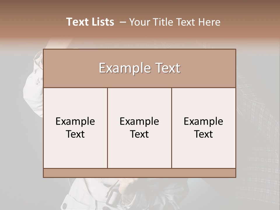Desire Lady Pretty PowerPoint Template