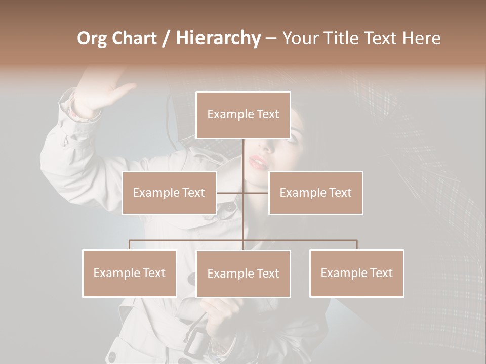 Desire Lady Pretty PowerPoint Template