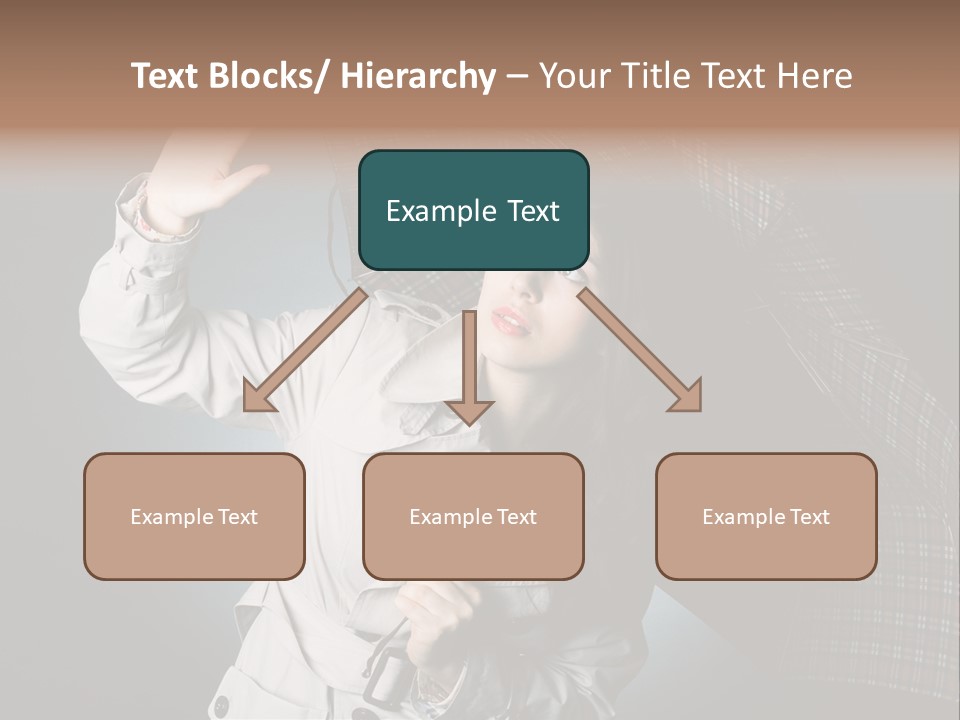 Desire Lady Pretty PowerPoint Template