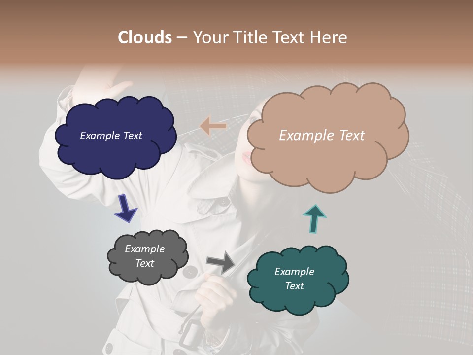 Desire Lady Pretty PowerPoint Template