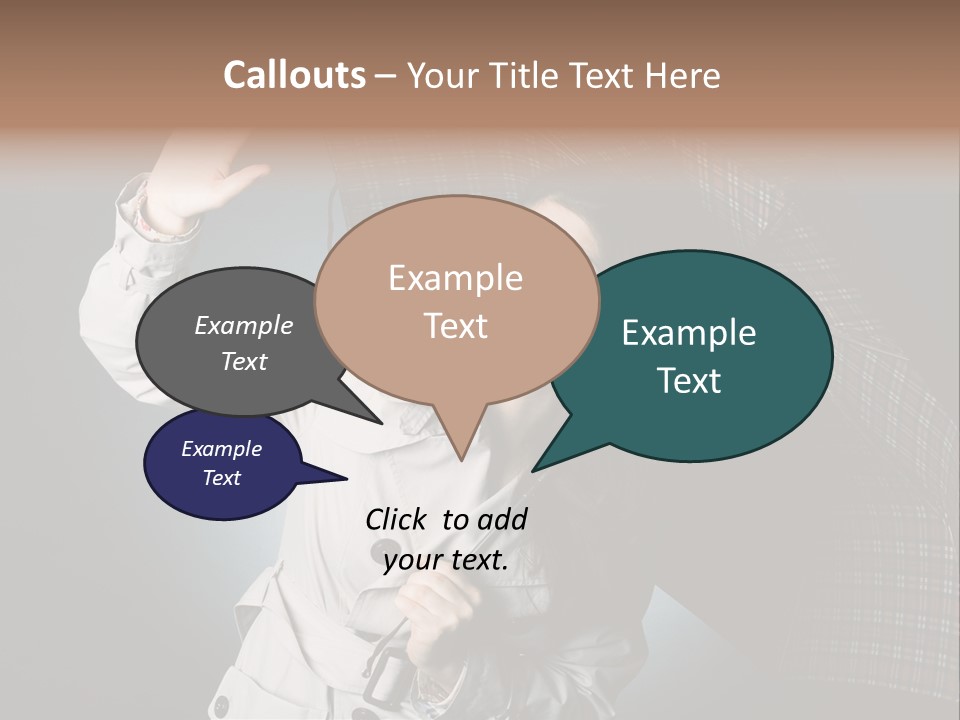 Desire Lady Pretty PowerPoint Template