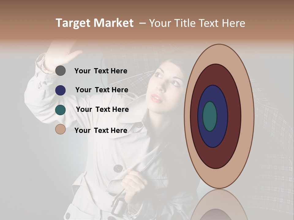 Desire Lady Pretty PowerPoint Template