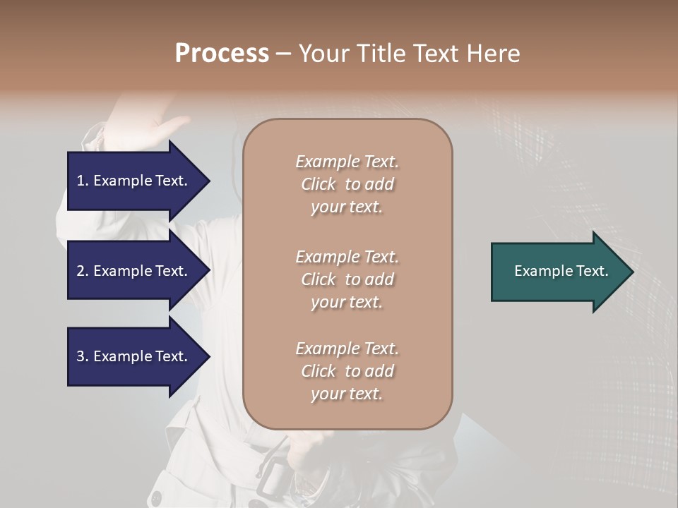 Desire Lady Pretty PowerPoint Template